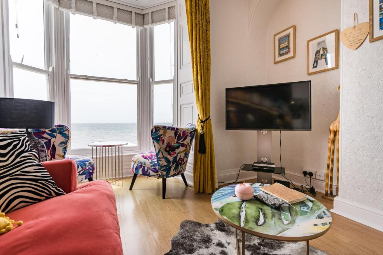 Sea View Ar Lan Y Mor Luxury Apartment อาเบอรีสวิท ภายนอก รูปภาพ