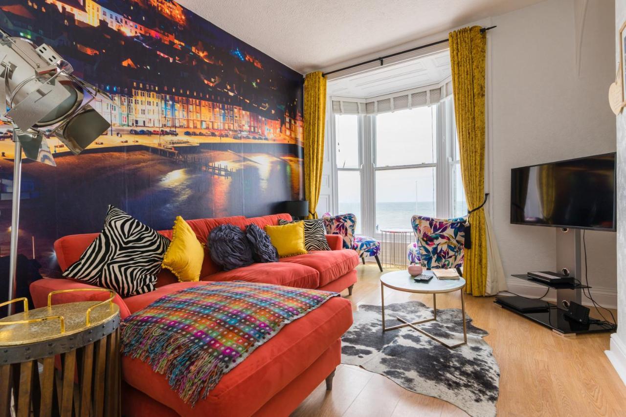 Sea View Ar Lan Y Mor Luxury Apartment อาเบอรีสวิท ภายนอก รูปภาพ